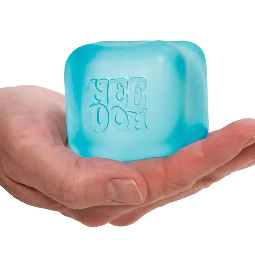 Schylling Needoh Nice Cube Sensory Fidget Cube Stress Relief Anxiety Sensory Tool for Focus ADHD & Calming Office Desk Gadget